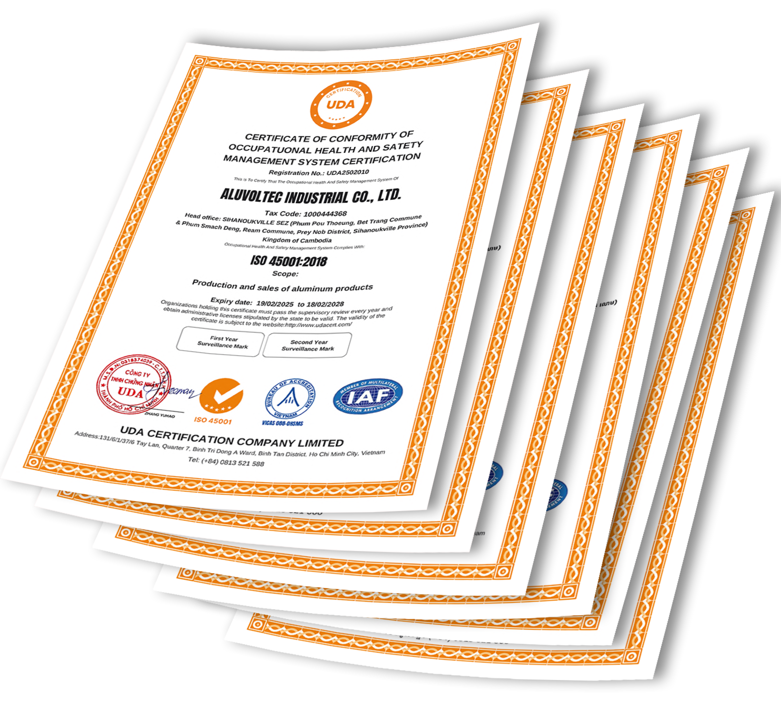 Die ALUMERO metagreen Partnerurkunde 